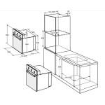 Встраиваемый электрический духовой шкаф Weissgauff EOV 19 MW