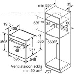 Встраиваемый электрический духовой шкаф Bosch HBG 876EC7S