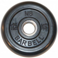 Диск обрезиненный MB Barbell MB-PltB31-1,25