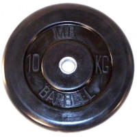 Диск обрезиненный MB Barbell MB-PltB26-10