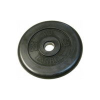 Диск обрезиненный MB Barbell MB-PltB51-20