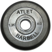 Диск обрезиненный MB Barbell MB-AtletB26-1,25