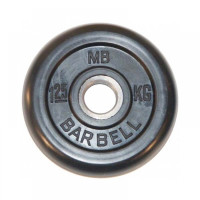 Диск обрезиненный MB Barbell MB-PltB26-1,25