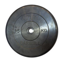 Диск обрезиненный MB Barbell MB-AtletB26-15