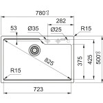 Кухонная мойка Franke UBG 610-72 черный мат (114.0634.793)