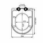 Сиденье для унитаза Iddis 001DPSEi31 белый