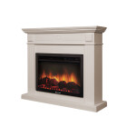 Портал каминный Firelight Bianco 25 беленый дуб