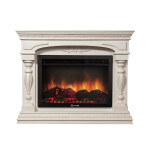 Портал каминный Firelight Perfetto R 30 беленый дуб