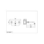 Смеситель для раковины D&K Hessen Grimm DA1384401