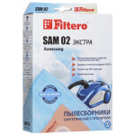 Пылесборники Filtero SAM 02 (4) Экстра