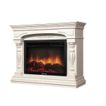 Портал каминный Firelight Perfetto R 30 беленый дуб