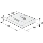 Встраиваемая вытяжка Gorenje WHU 629 EW/S