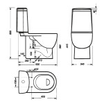 Унитаз-компакт Sanita Luxe FSTSLCC01040622