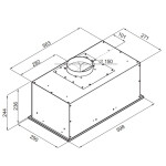 Встраиваемая вытяжка Maunfeld Crosby Power 60 белый