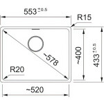 Кухонная мойка Franke MRG 210/110-52 черный мат (135.0665.785)