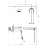 Смеситель для раковины Timo Helmi 40710016 SM chrome white