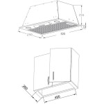 Встраиваемая вытяжка Korting KHI 6530 W