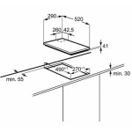 Встраиваемая газовая варочная панель Electrolux EGC3322NVK