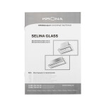 Встраиваемая вытяжка Krona Selina 600 Glass White S