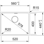 Кухонная мойка Franke 114.0661.658